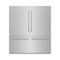 72 In. 39.6 Cu. Ft. French Door Built-in Bottom Freezer Refrigerator With Water Dispensers And Ice Makers In Stainless Steel