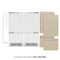 72 In. 39.6 Cu. Ft. Panel Ready French Door Built-in Bottom Freezer Refrigerator With Water Dispensers And Ice Makers