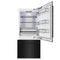 36 In. 19.8 Cu. Ft. Built-in Bottom Freezer Refrigerator With Water Dispenser And Ice Maker In Black Stainless Steel