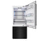36 In. 19.8 Cu. Ft. Built-in Bottom Freezer Refrigerator With Water Dispenser And Ice Maker In Black Stainless Steel