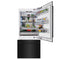 36 In. 19.8 Cu. Ft. Built-in Bottom Freezer Refrigerator With Water Dispenser And Ice Maker In Black Stainless Steel
