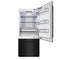 36 In. 19.8 Cu. Ft. Built-in Bottom Freezer Refrigerator With Water Dispenser And Ice Maker In Black Stainless Steel