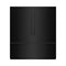 72 In. 39.6 Cu. Ft. French Door Built-in Bottom Freezer Refrigerator With Water Dispensers And Ice Makers In Black Stainless Steel