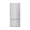 36 In. 19.8 Cu. Ft. Built-in Bottom Freezer Refrigerator With Water Dispenser And Ice Maker In Satin Stainless Steel