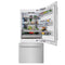 36 In. 19.8 Cu. Ft. Built-in Bottom Freezer Refrigerator With Water Dispenser And Ice Maker In Satin Stainless Steel