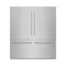 72 In. 39.6 Cu. Ft. French Door Built-in Bottom Freezer Refrigerator With Water Dispensers And Ice Makers In Satin Stainless Steel