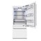 36 In. 19.8 Cu. Ft. Built-in Bottom Freezer Refrigerator With Water Dispenser And Ice Maker In White Matte