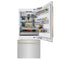 Autograph Edition 36 In. 19.8 Cu. Ft. Built-in Bottom Freezer Refrigerator With Water Dispenser And Ice Maker In Stainless Steel With Champagne Bronze Accents