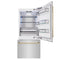 Autograph Edition 36 In. 19.8 Cu. Ft. Built-in Bottom Freezer Refrigerator With Water Dispenser And Ice Maker In Stainless Steel With Polished Gold Accents