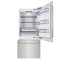 Autograph Edition 36 In. 19.8 Cu. Ft. Built-in Bottom Freezer Refrigerator With Water Dispenser And Ice Maker In Stainless Steel With Polished Gold Accents