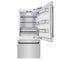 Autograph Edition 36 In. 19.8 Cu. Ft. Built-in Bottom Freezer Refrigerator With Water Dispenser And Ice Maker In Stainless Steel With Matte Black Accents