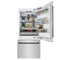 Autograph Edition 36 In. 19.8 Cu. Ft. Built-in Bottom Freezer Refrigerator With Water Dispenser And Ice Maker In Stainless Steel With Matte Black Accents