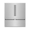 Autograph Edition 72 In. 39.6 Cu. Ft. French Door Built-in Bottom Freezer Refrigerator With Water Dispensers And Ice Makers In Stainless Steel With Matte Black Accents
