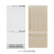 Autograph Edition 36 In. 19.8 Cu. Ft. Panel Ready Built-in Bottom Freezer Refrigerator With Water Dispenser And Ice Maker With Champagne Bronze Accents