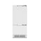Autograph Edition 36 In. 19.8 Cu. Ft. Panel Ready Built-in Bottom Freezer Refrigerator With Water Dispenser And Ice Maker With Matte Black Accents