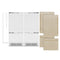 Autograph Edition 72 In. 39.6 Cu. Ft. Panel Ready French Door Built-in Bottom Freezer Refrigerator With Water Dispensers And Ice Makers And Champagne Bronze Accents