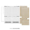 Autograph Edition 72 In. 39.6 Cu. Ft. Panel Ready French Door Built-in Bottom Freezer Refrigerator With Water Dispensers And Ice Makers And Polished Gold Accents