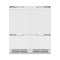 Autograph Edition 72 In. 39.6 Cu. Ft. Panel Ready French Door Built-in Bottom Freezer Refrigerator With Water Dispensers And Ice Makers And Matte Black Accents