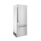 30 In. 16.1 Cu. Ft. Built-in Bottom Freezer Refrigerator With Water Dispenser And Ice Maker In Stainless Steel