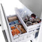 30 In. 16.1 Cu. Ft. Built-in Bottom Freezer Refrigerator With Water Dispenser And Ice Maker In Stainless Steel
