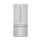 36 In. 19.6 Cu. Ft. French Door Built-in Bottom Freezer Refrigerator With Water Dispenser And Ice Maker In Stainless Steel