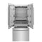 36 In. 19.6 Cu. Ft. French Door Built-in Bottom Freezer Refrigerator With Water Dispenser And Ice Maker In Stainless Steel
