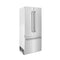 36 In. 19.6 Cu. Ft. French Door Built-in Bottom Freezer Refrigerator With Water Dispenser And Ice Maker In Stainless Steel