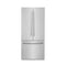 36 In. 19.6 Cu. Ft. French Door Built-in Bottom Freezer Refrigerator With Water Dispenser And Ice Maker In Stainless Steel