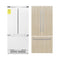 36 In. 19.6 Cu. Ft. Panel Ready French Door Built-in Bottom Freezer Refrigerator With Water Dispenser And Ice Maker