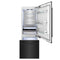 30 In. 16.1 Cu. Ft. Built-in Bottom Freezer Refrigerator With Water Dispenser And Ice Maker In Black Stainless Steel