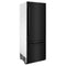 30 In. 16.1 Cu. Ft. Built-in Bottom Freezer Refrigerator With Water Dispenser And Ice Maker In Black Stainless Steel