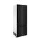 30 In. 16.1 Cu. Ft. Built-in Bottom Freezer Refrigerator With Water Dispenser And Ice Maker In Black Stainless Steel