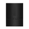 60 In. 32.2 Cu. Ft. French Door Built-in Bottom Freezer Refrigerator With Water Dispensers And Ice Makers In Black Stainless Steel