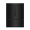 60 In. 32.2 Cu. Ft. French Door Built-in Bottom Freezer Refrigerator With Water Dispensers And Ice Makers In Black Stainless Steel