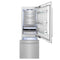 30 In. 16.1 Cu. Ft. Built-in Bottom Freezer Refrigerator With Water Dispenser And Ice Maker In Satin Stainless Steel