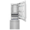30 In. 16.1 Cu. Ft. Built-in Bottom Freezer Refrigerator With Water Dispenser And Ice Maker In Satin Stainless Steel