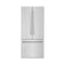 36 In. 19.6 Cu. Ft. French Door Built-in Bottom Freezer Refrigerator With Water Dispenser And Ice Maker In Satin Stainless Steel
