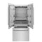 36 In. 19.6 Cu. Ft. French Door Built-in Bottom Freezer Refrigerator With Water Dispenser And Ice Maker In Satin Stainless Steel