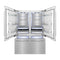 60 In. 32.2 Cu. Ft. French Door Built-in Bottom Freezer Refrigerator With Water Dispensers And Ice Makers In Satin Stainless Steel
