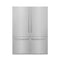 60 In. 32.2 Cu. Ft. French Door Built-in Bottom Freezer Refrigerator With Water Dispensers And Ice Makers In Satin Stainless Steel