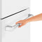 30 In. 16.1 Cu. Ft. Built-in Bottom Freezer Refrigerator With Water Dispenser And Ice Maker In White Matte