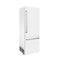 30 In. 16.1 Cu. Ft. Built-in Bottom Freezer Refrigerator With Water Dispenser And Ice Maker In White Matte