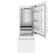 30 In. 16.1 Cu. Ft. Built-in Bottom Freezer Refrigerator With Water Dispenser And Ice Maker In White Matte