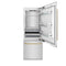 Autograph Edition 30 In. 16.1 Cu. Ft. Built-in Bottom Freezer Refrigerator With Water Dispenser And Ice Maker In Stainless Steel With Champagne Bronze Accents