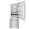 Autograph Edition 30 In. 16.1 Cu. Ft. Built-in Bottom Freezer Refrigerator With Water Dispenser And Ice Maker In Stainless Steel With Champagne Bronze Accents