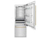 Autograph Edition 30 In. 16.1 Cu. Ft. Built-in Bottom Freezer Refrigerator With Water Dispenser And Ice Maker In Stainless Steel With Polished Gold Accents