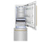 Autograph Edition 30 In. 16.1 Cu. Ft. Built-in Bottom Freezer Refrigerator With Water Dispenser And Ice Maker In Stainless Steel With Polished Gold Accents