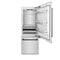 Autograph Edition 30 In. 16.1 Cu. Ft. Built-in Bottom Freezer Refrigerator With Water Dispenser And Ice Maker In Stainless Steel With Matte Black Accents