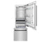 Autograph Edition 30 In. 16.1 Cu. Ft. Built-in Bottom Freezer Refrigerator With Water Dispenser And Ice Maker In Stainless Steel With Matte Black Accents