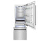 Autograph Edition 30 In. 16.1 Cu. Ft. Built-in Bottom Freezer Refrigerator With Water Dispenser And Ice Maker In Stainless Steel With Matte Black Accents